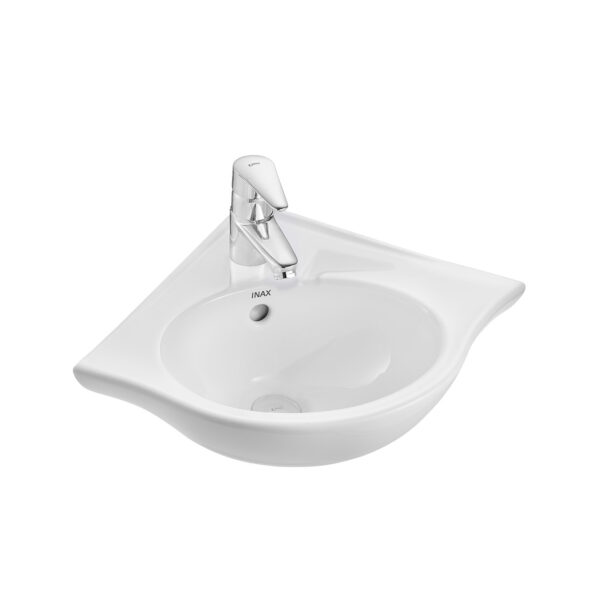 L-281V chậu lavabo góc inax treo tường