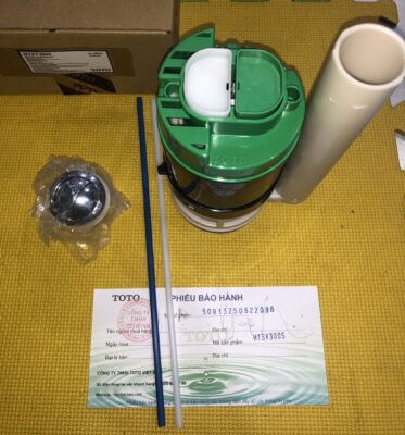 Van xả đôi của cầu 2 khối TOTO