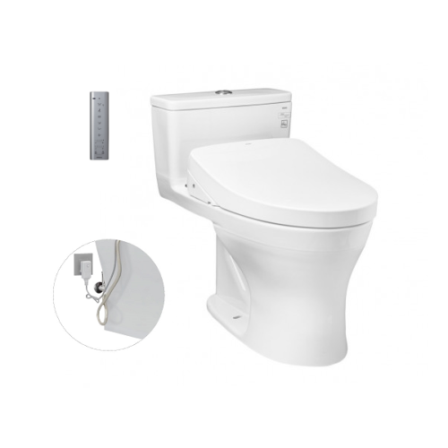 bồn cầu TOTO MS855DW11 1 khối nắp rửa Washlet TCF4911Z