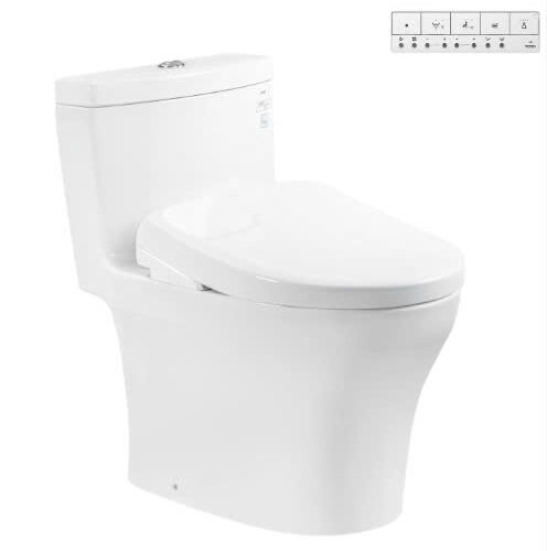 Bồn Cầu Điện Tử TOTO MS889CDRW23 Nắp Washlet TCF47360GAA S7